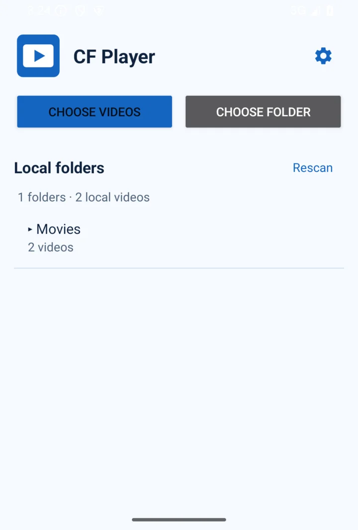 CF Player v1.1.2 隔离模拟器真实首页
